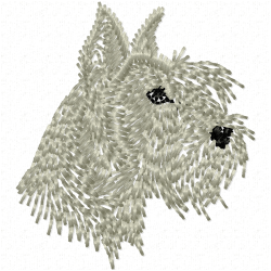 Dogs Embroidery Design 2 Dogs Embroidery Design 2
